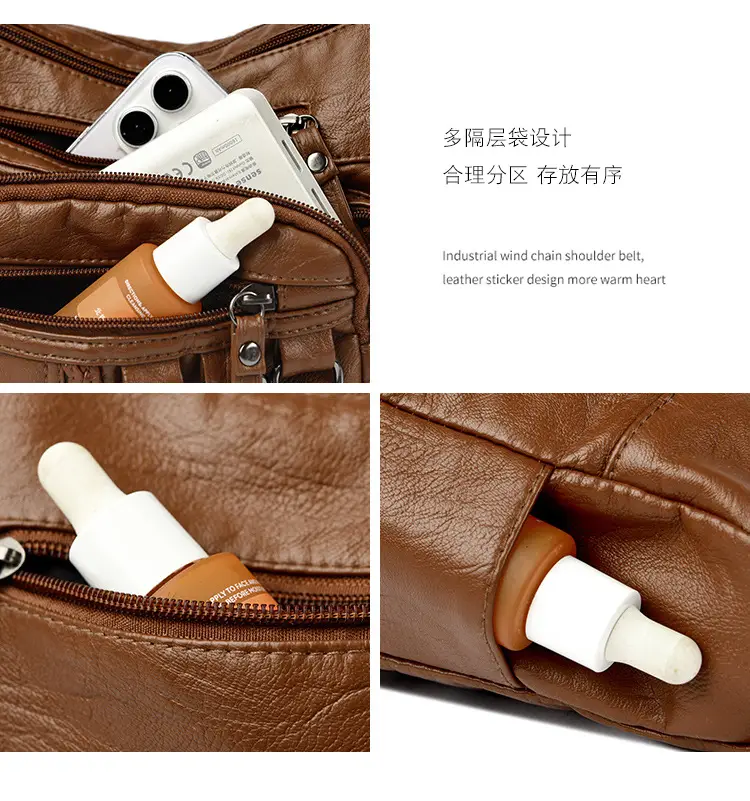 Brown Leather Crossbody Bag for Women — feature 15