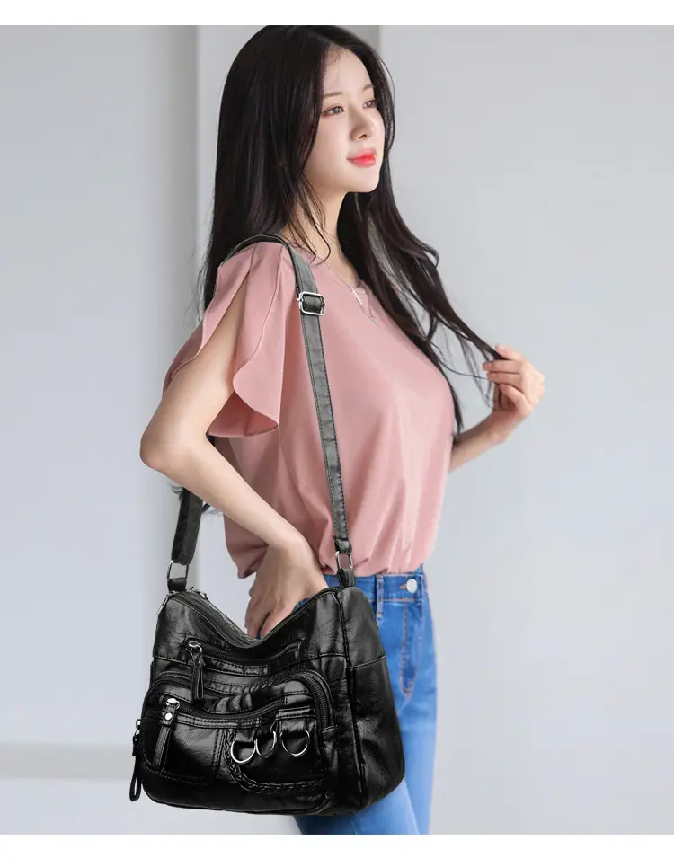 Brown Leather Crossbody Bag for Women — feature 17