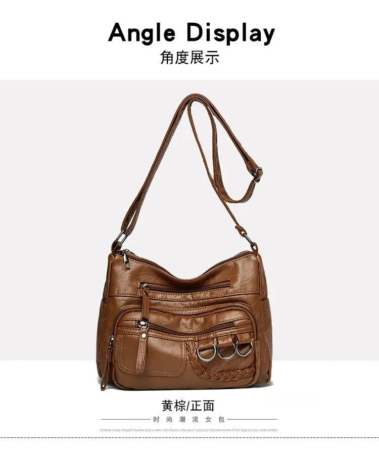Brown Leather Crossbody Bag for Women — feature 23