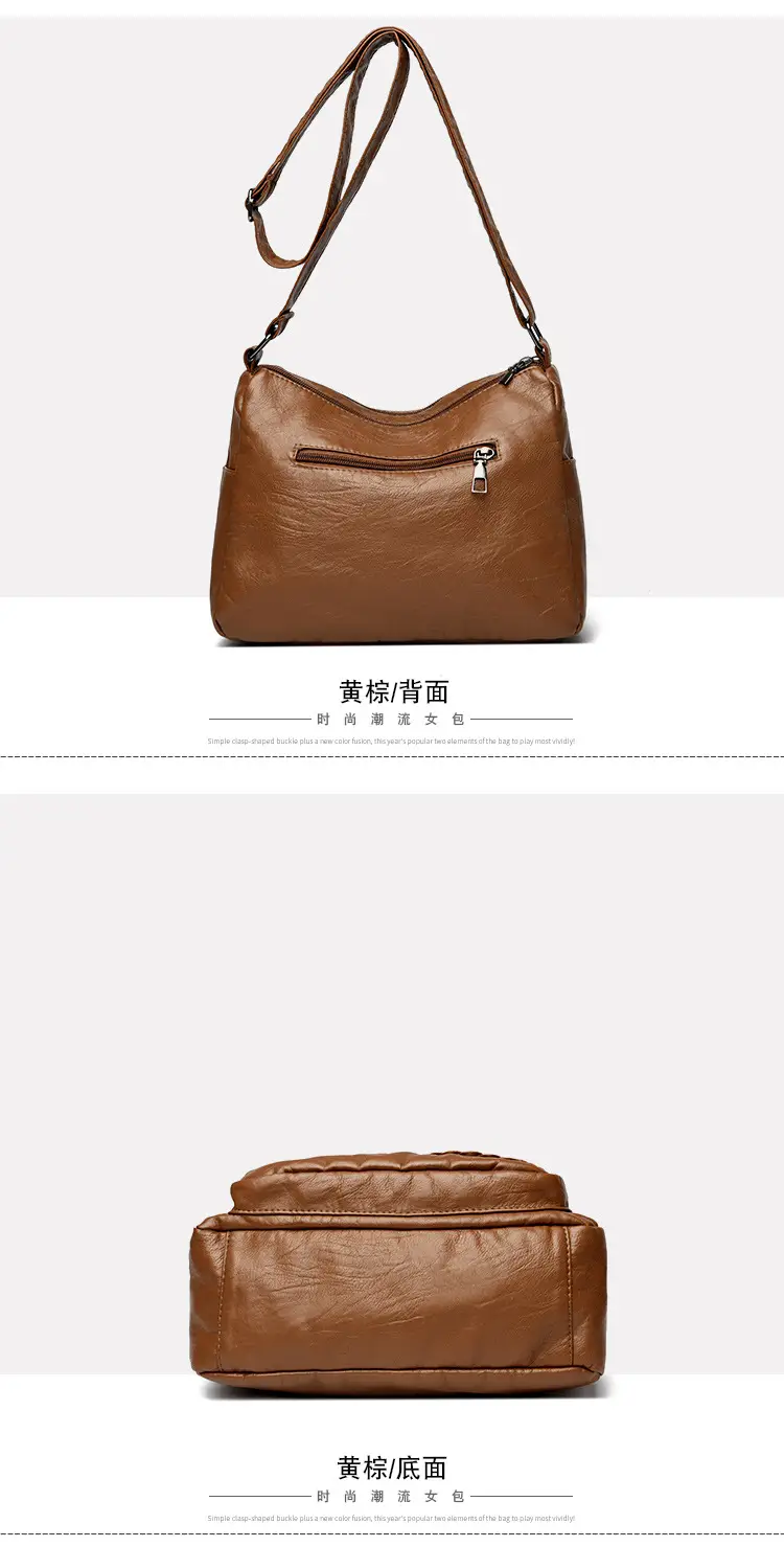 Brown Leather Crossbody Bag for Women — feature 25