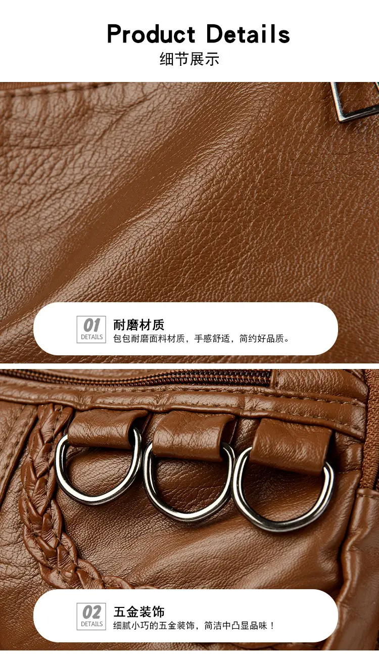 Brown Leather Crossbody Bag for Women — feature 28