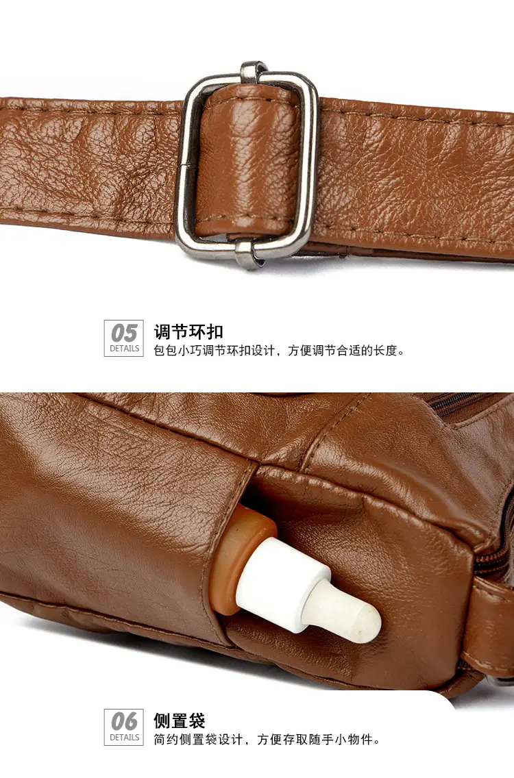 Brown Leather Crossbody Bag for Women — feature 30