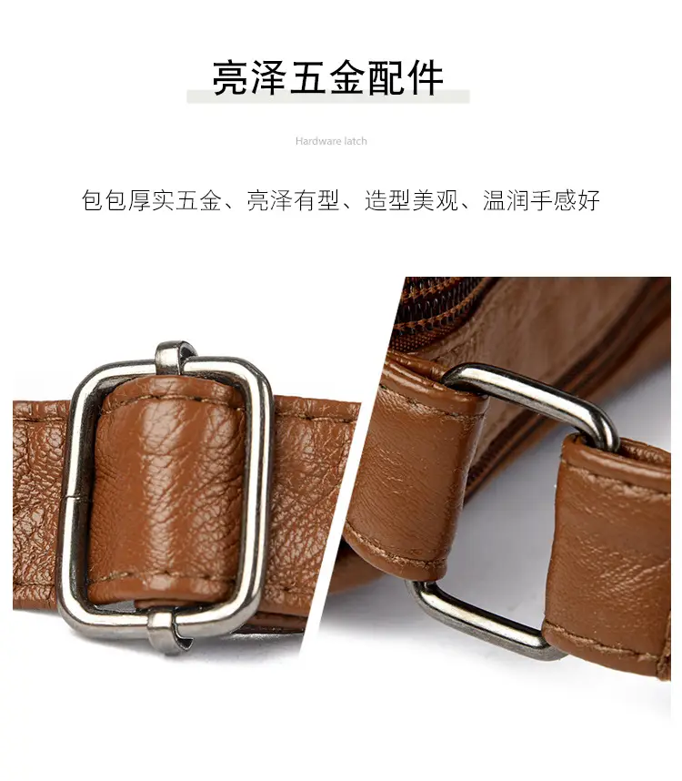 Brown Leather Crossbody Bag for Women — feature 8