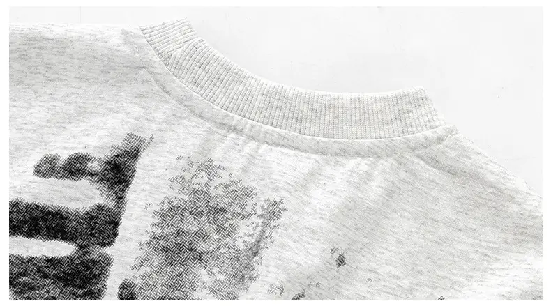 Boys T-Shirt Shorts Set Gray Print Summer Wear — feature 16