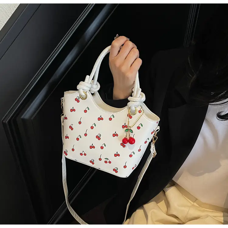 New Trendy Girl's Cherry Printed Shoulder Bag — feature 15
