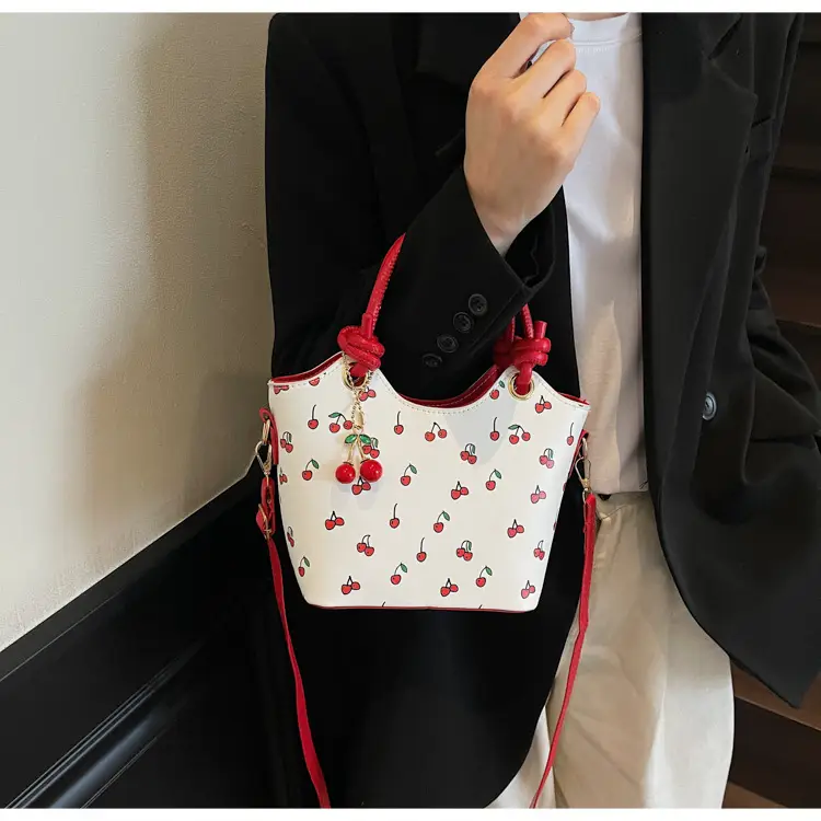 New Trendy Girl's Cherry Printed Shoulder Bag — feature 20