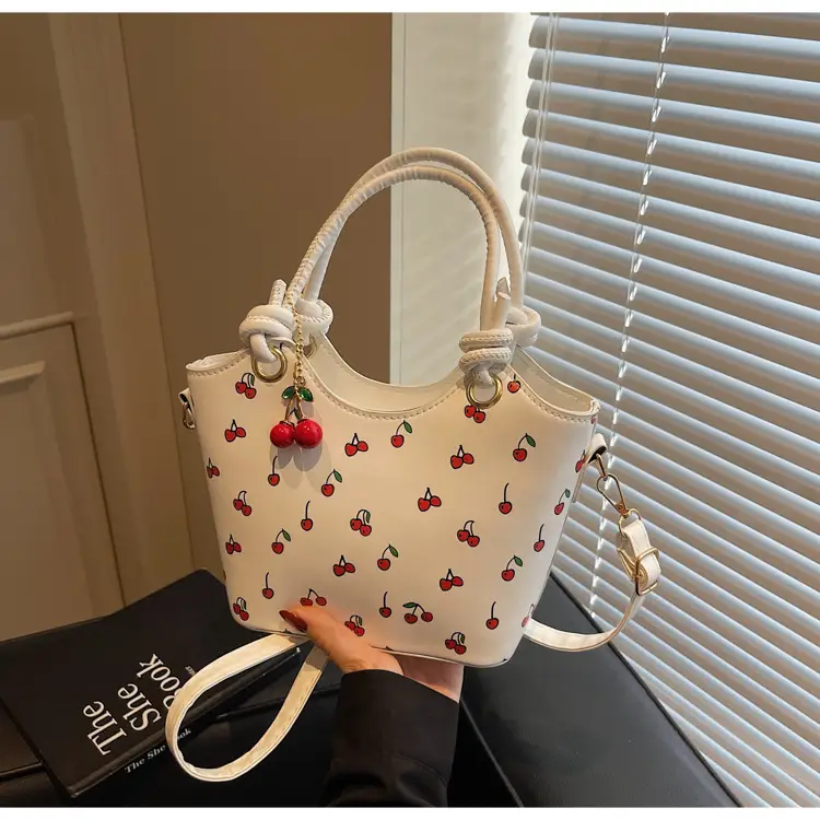 New Trendy Girl's Cherry Printed Shoulder Bag — feature 23