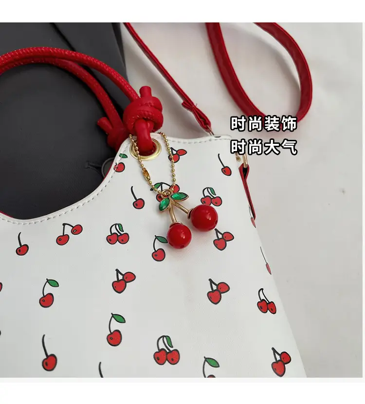 New Trendy Girl's Cherry Printed Shoulder Bag — feature 7