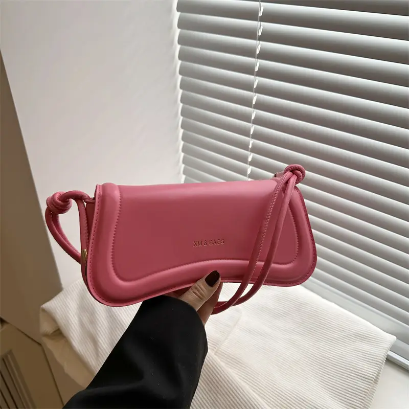 Pink Women's Crossbody Shoulder Bag Niche Design 2025 - Image 6