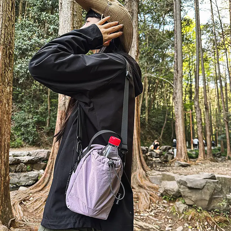 Green Lightweight Camping Crossbody Bag for Women - Image 9