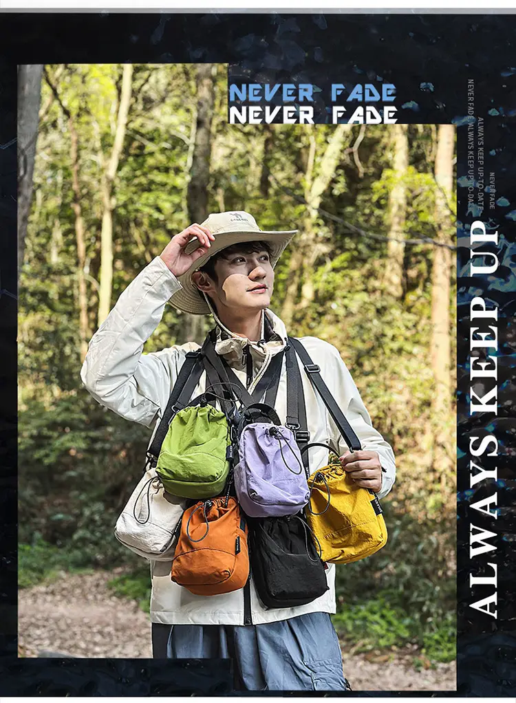 Green Lightweight Camping Crossbody Bag for Women — feature 8