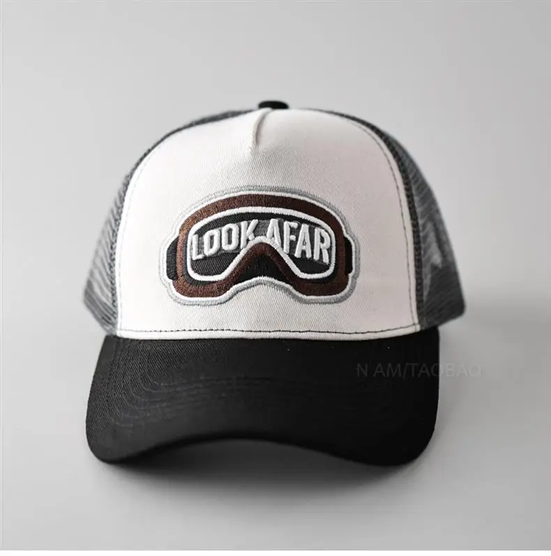 Men's Color-Blocked Goggles Cap with Mesh Back — feature 9