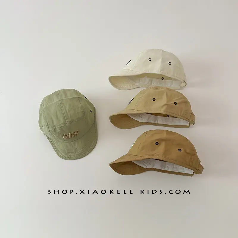 Green Korean Ins Baby Cap Sun Hat for Boys Girls - Image 8