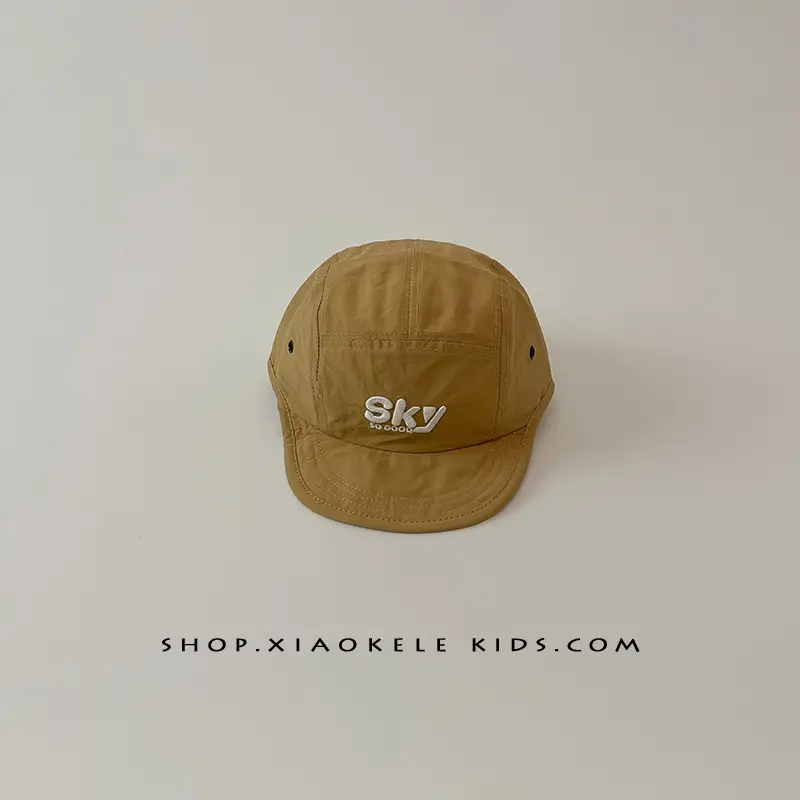 Green Korean Ins Baby Cap Sun Hat for Boys Girls - Image 3