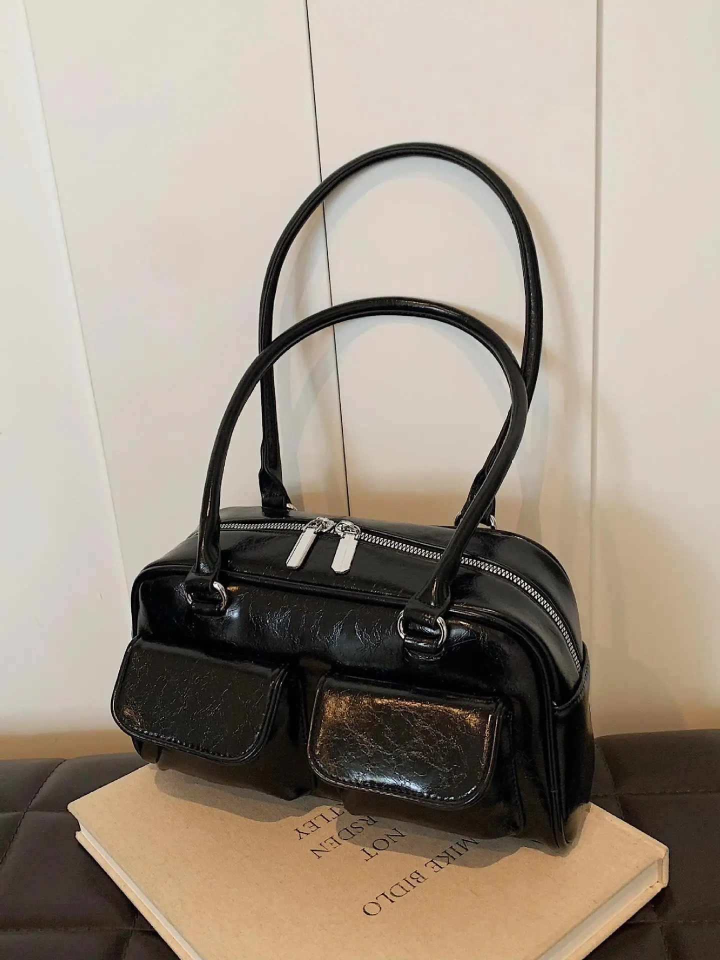 Black Crossbody Shoulder Bag for Women 2025 - Image 6