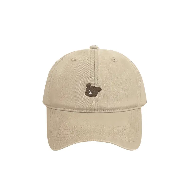 Japanese Style Retro Puppy Cap Women Korean Shown Face Couple's Cap Wide Brim All-match Hat for Men - Image 12