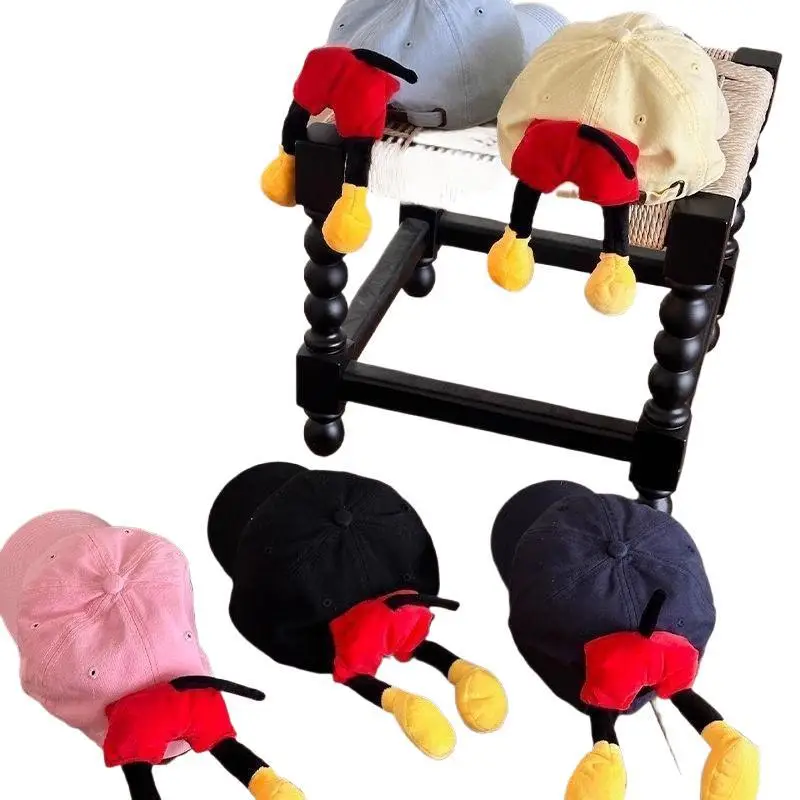 Cute Mickey Cap Women Y2K Minnie Duck Cap - Image 10