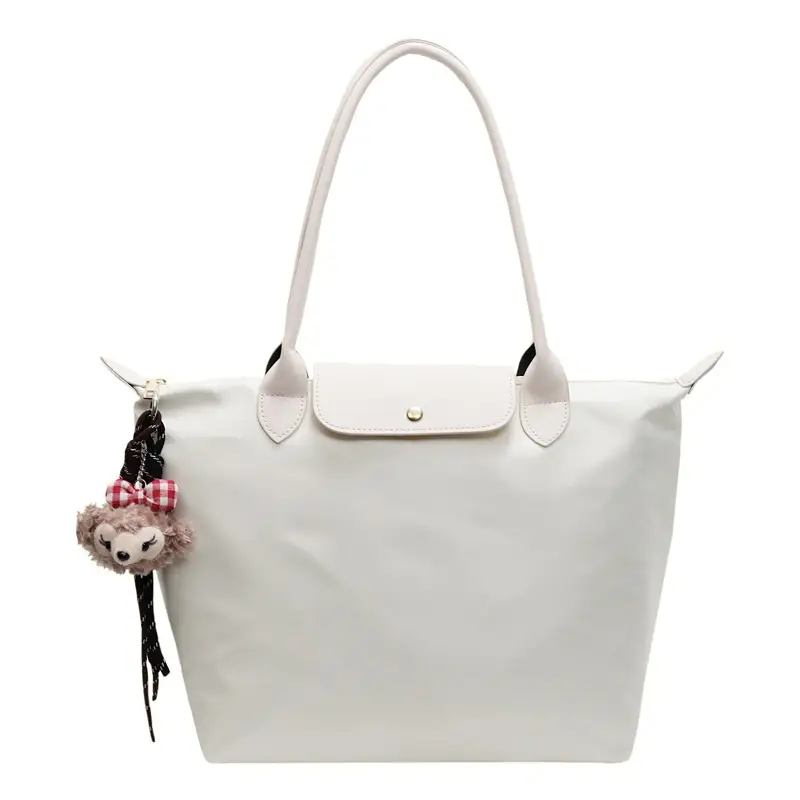 Women Cross-Border Soft Tote Bag Cream 2026