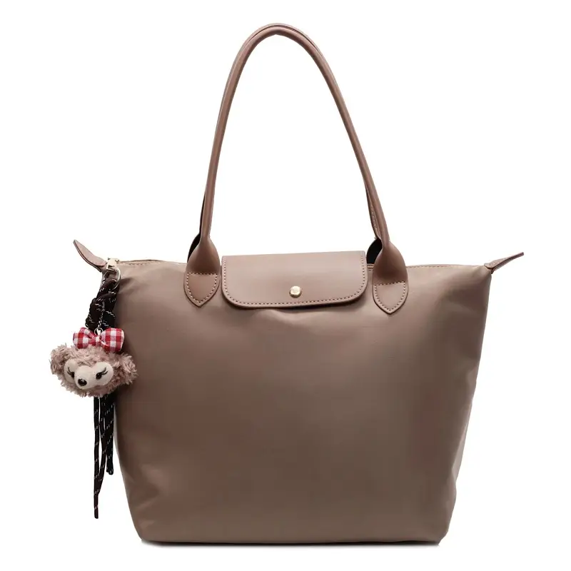 Women Cross-Border Soft Tote Bag Cream 2026