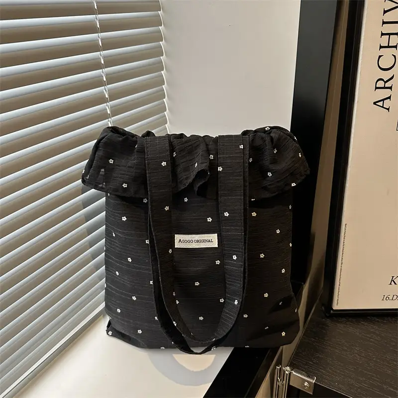2025 Red Polka Dot Shoulder Bag for Women - Image 5
