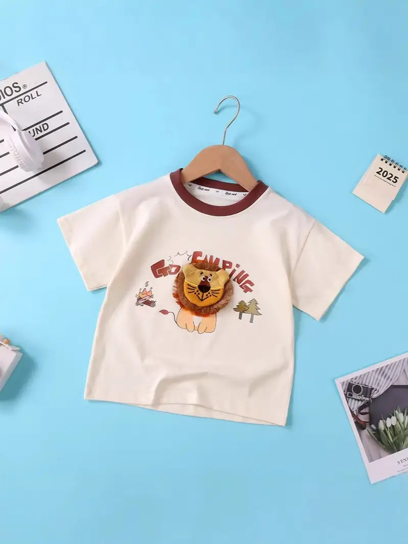 New Kids T-shirt Bread Cartoon Dog Cotton Summer - Image 8