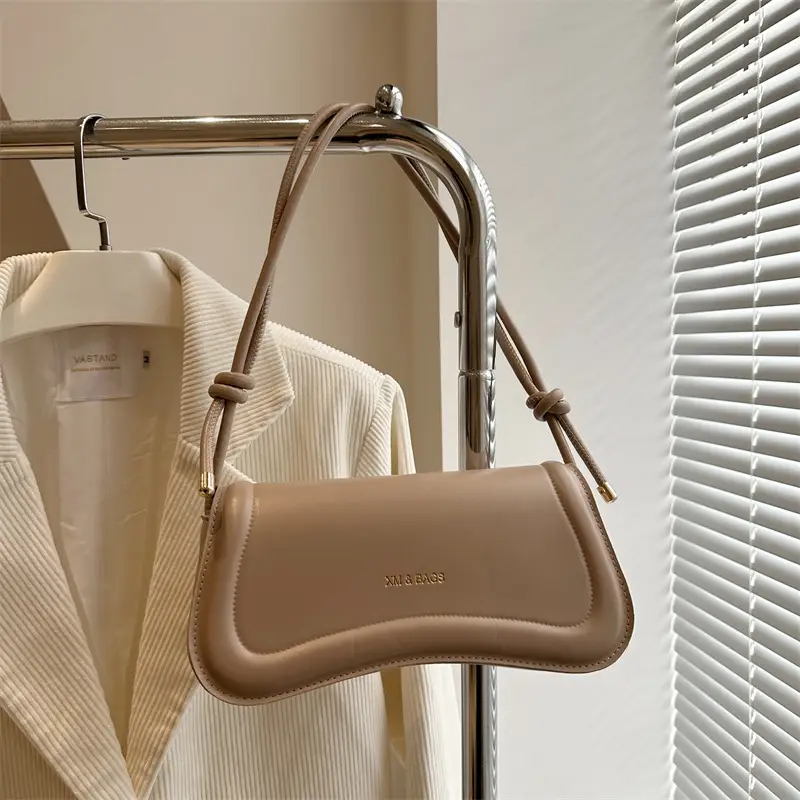 White Leather Crossbody Bag for Women 2025 Summer - Image 8