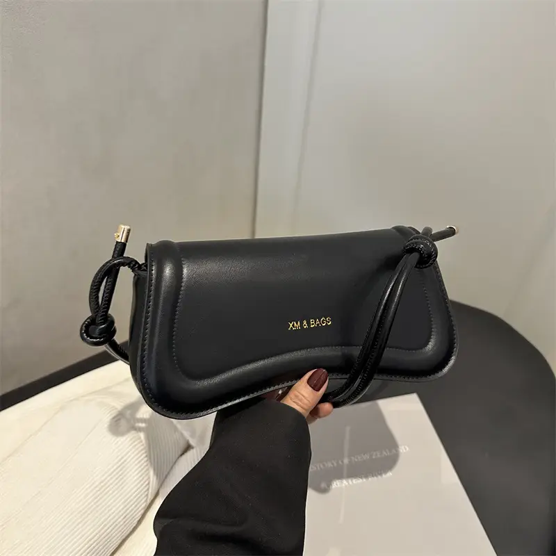 White Leather Crossbody Bag for Women 2025 Summer - Image 9