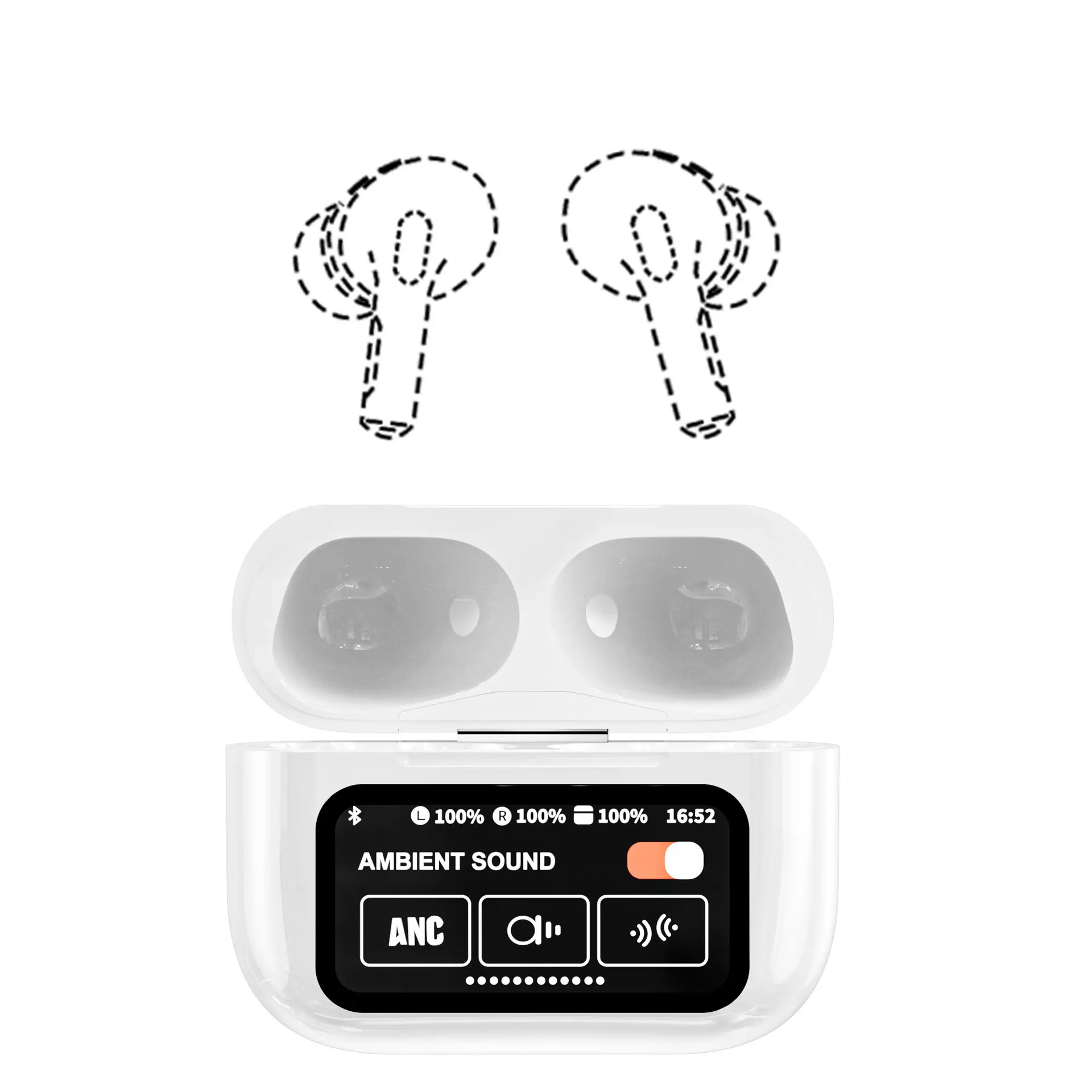 ANC Bluetooth Headset with Smart Touch & Long Life Battery - Image 11