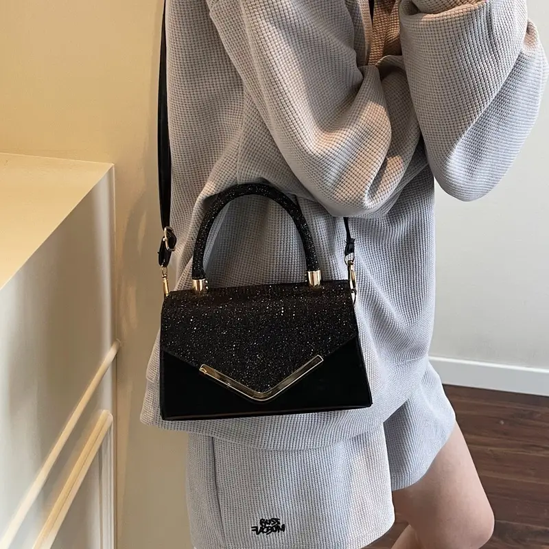Pink Textured Shoulder Bag for Women 2025 - Image 6