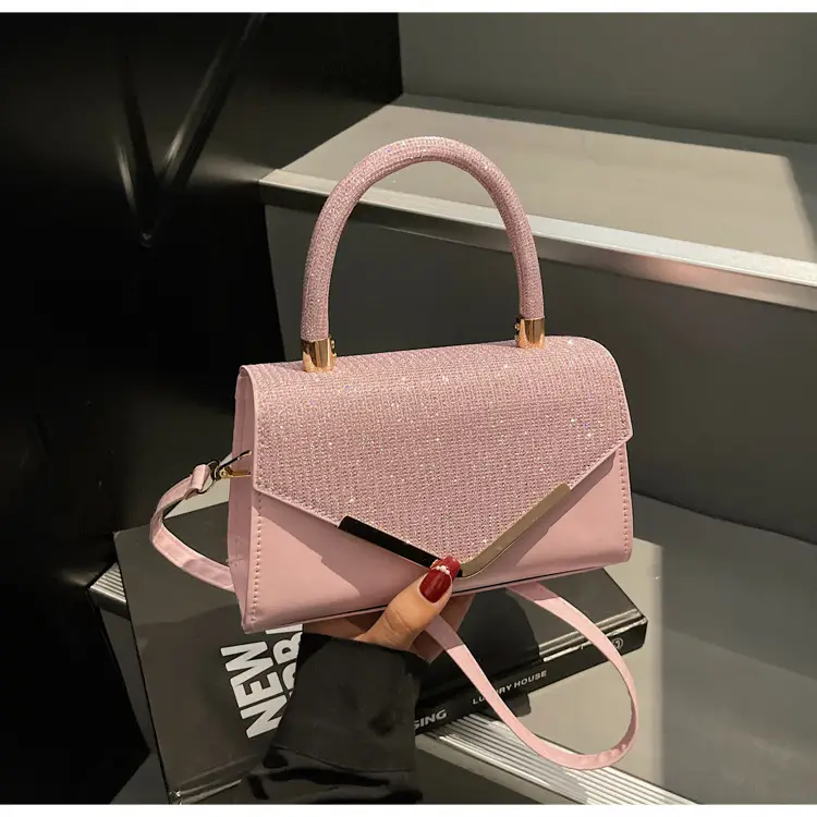 Pink Textured Shoulder Bag for Women 2025 — feature 21