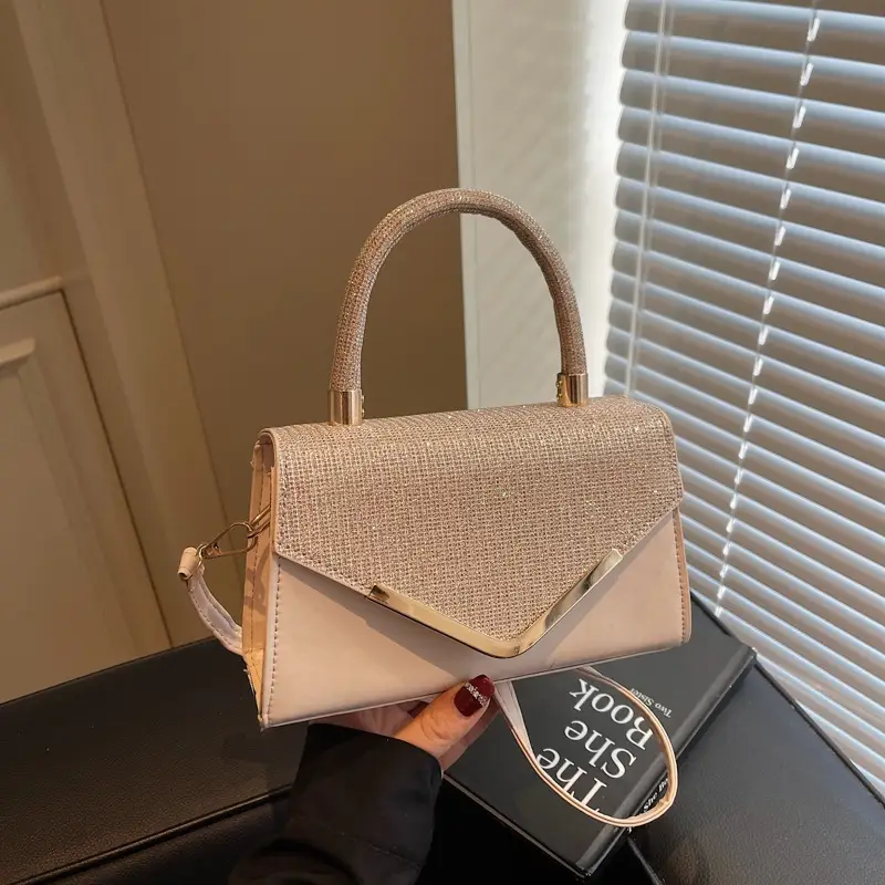 Pink Textured Shoulder Bag for Women 2025 - Image 2