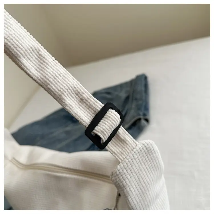 Women Canvas Shoulder Bag Tan 2025 Spring Summer — feature 13