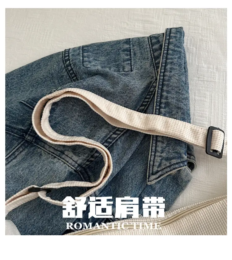 Women Canvas Shoulder Bag Tan 2025 Spring Summer — feature 6