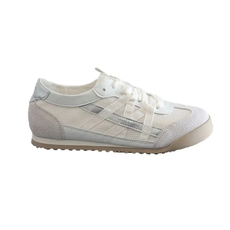 Summer Not Tired Feet Training Shoes Women's 2025 New Mesh Breathable Forrest Gump Shoes Flat Casual All-match White Shoes - Image 5