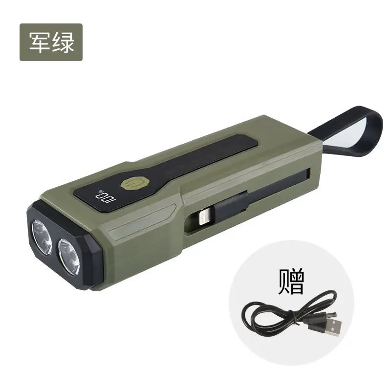 Cross-Border Multi-Functional Flashlight with USB Charging - Image 3