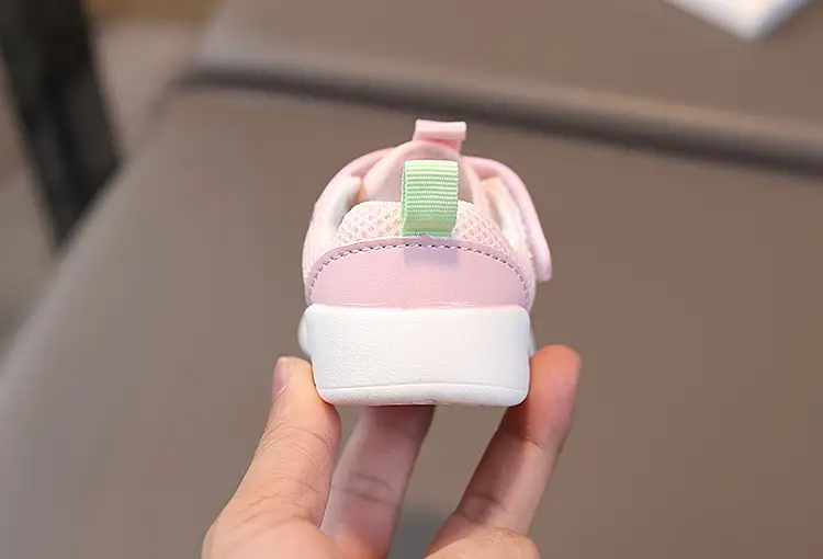 Summer New Baby Shoes 1-2 Years Old Girls' Toe Hollow Sandals Boys' Breathable Soft Sole Toddler Shoes — feature 13