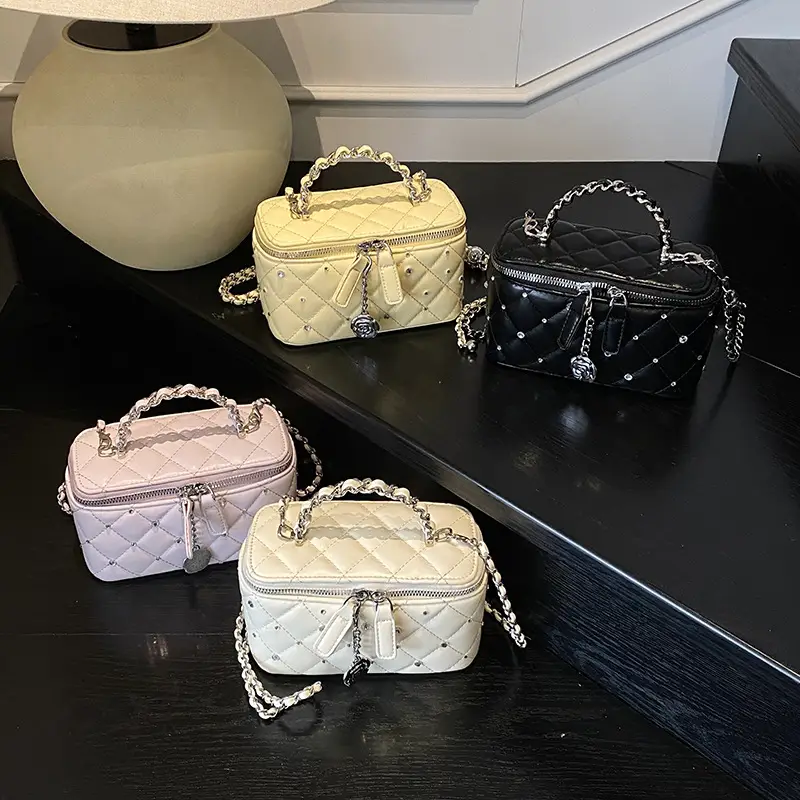 Pink Rhombina Chain Shoulder Bag for Women 2025 - Image 8