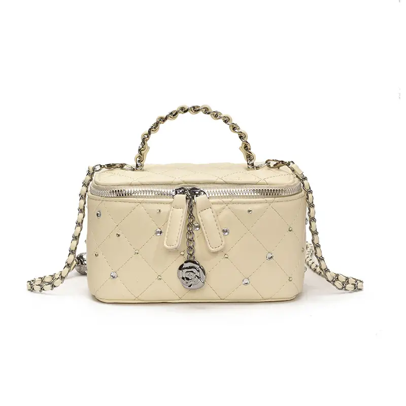 Pink Rhombina Chain Shoulder Bag for Women 2025 - Image 2