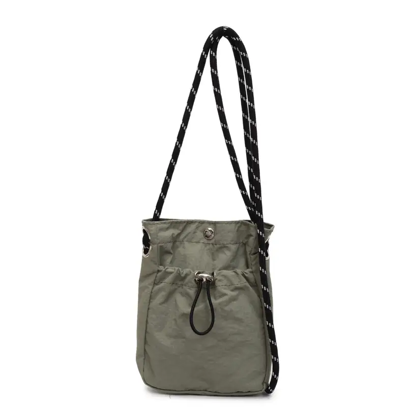 Olive Green One-Shoulder Crossbody Phone Bag - Image 10