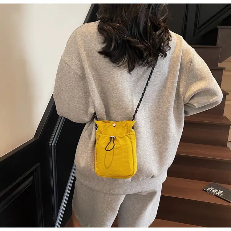Olive Green One-Shoulder Crossbody Phone Bag — feature 14