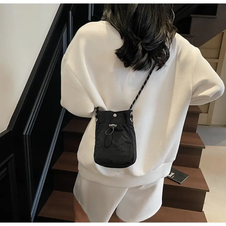 Olive Green One-Shoulder Crossbody Phone Bag — feature 18