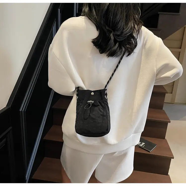 Olive Green One-Shoulder Crossbody Phone Bag — feature 19
