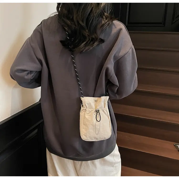 Olive Green One-Shoulder Crossbody Phone Bag — feature 9