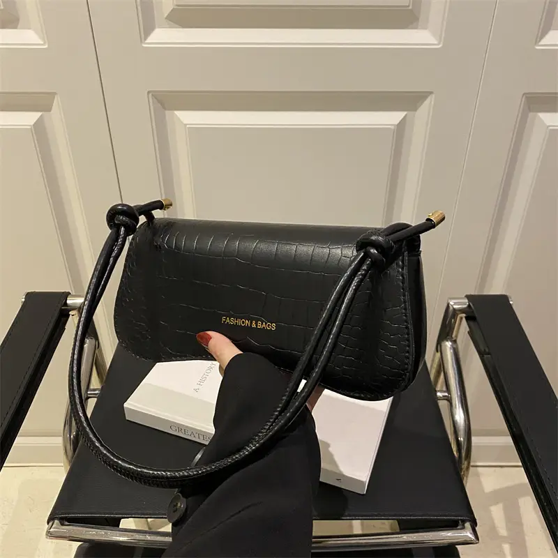 White Quilted Shoulder Bag with Strap for Women
