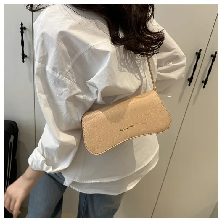 White Quilted Shoulder Bag with Strap for Women — feature 11