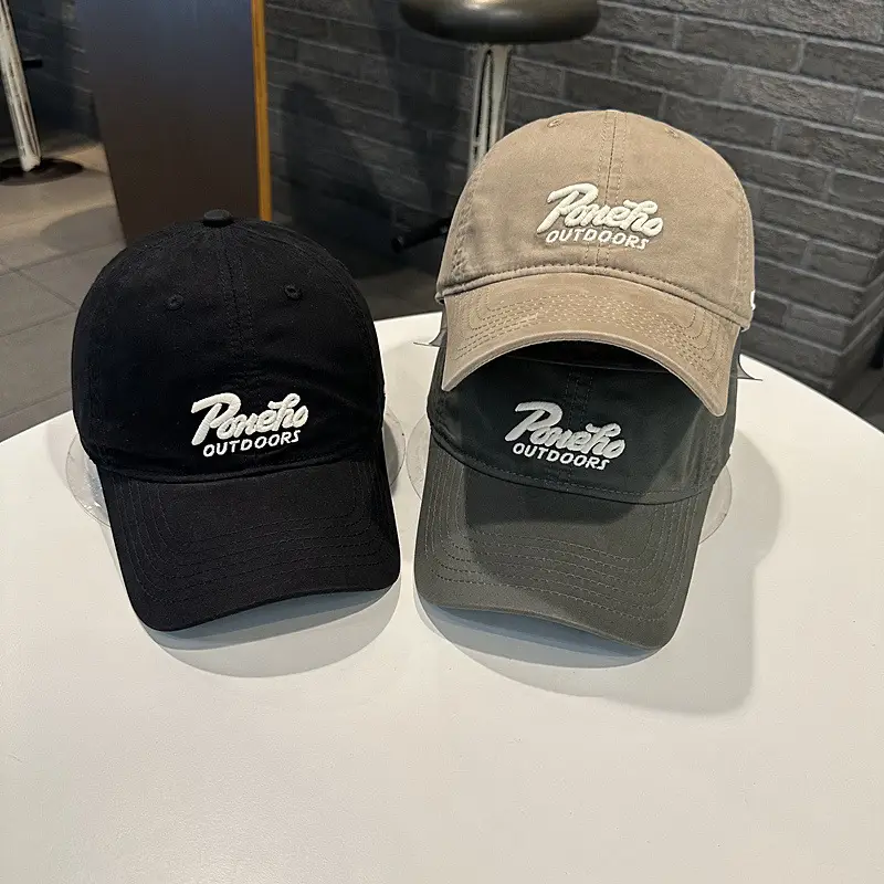 Korean Style Duckbill Cap for Men Women Pink Beige — feature 9