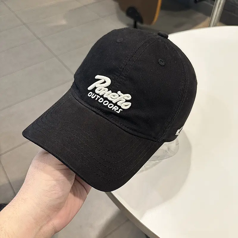 Korean Style Duckbill Cap for Men Women Pink Beige - Image 8