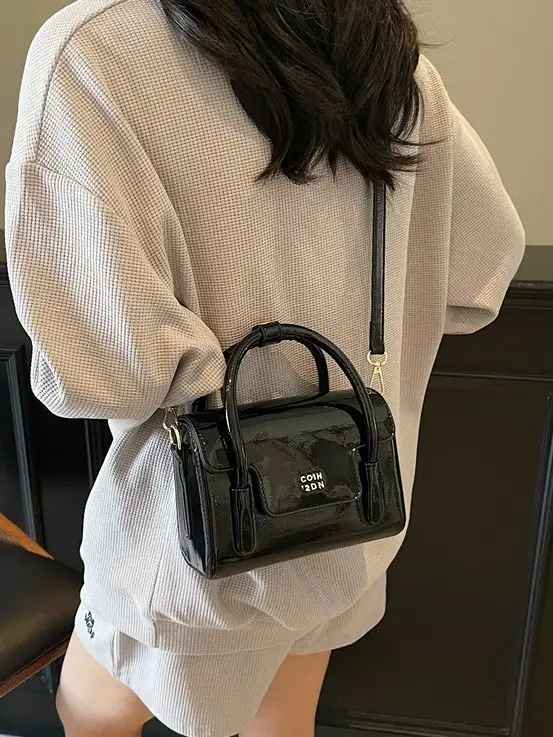 Pink Leather Crossbody Bag for Women 2025 - Image 7