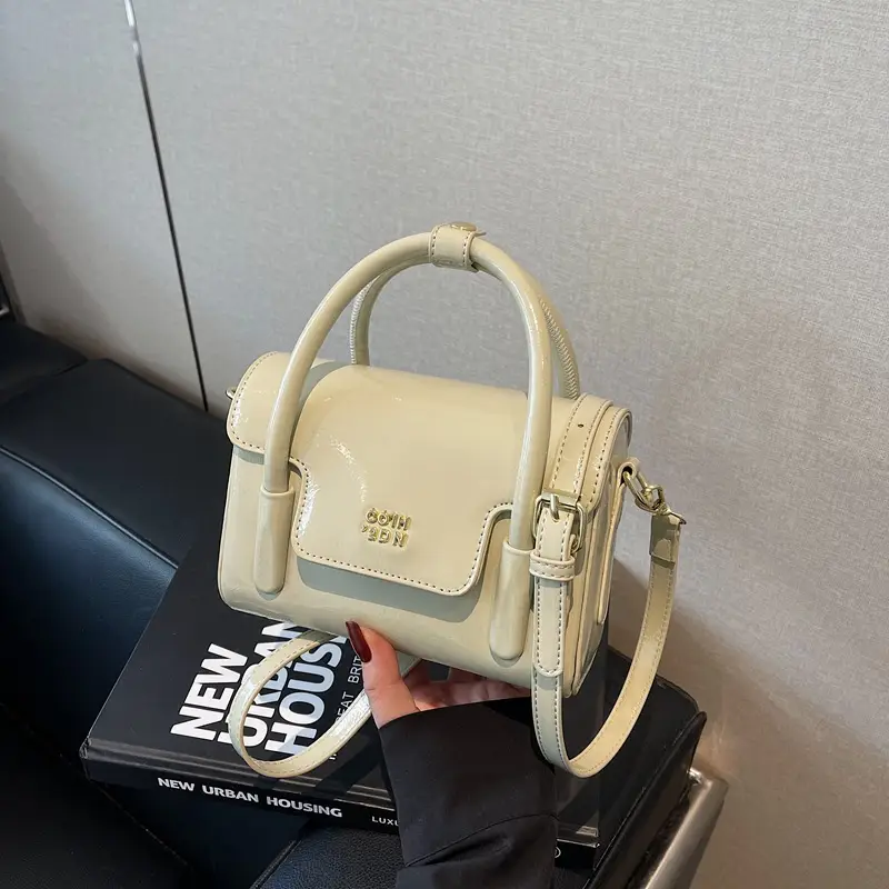 Pink Leather Crossbody Bag for Women 2025 - Image 3