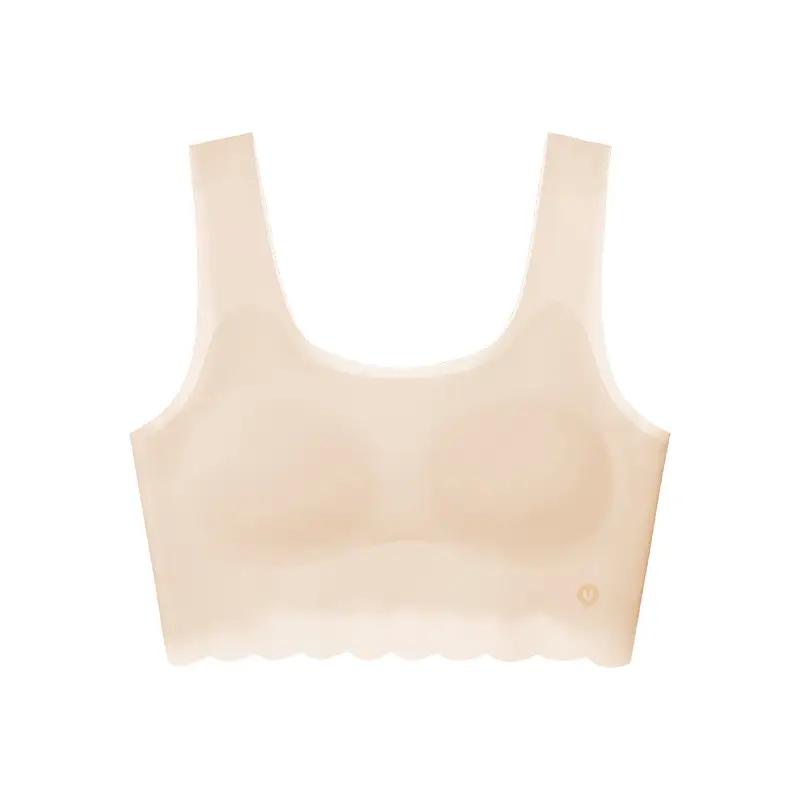 [Invisible Skin] Summer Cool Girl Bra Two-stage Ice Silk Traceless Junior High School Underwear